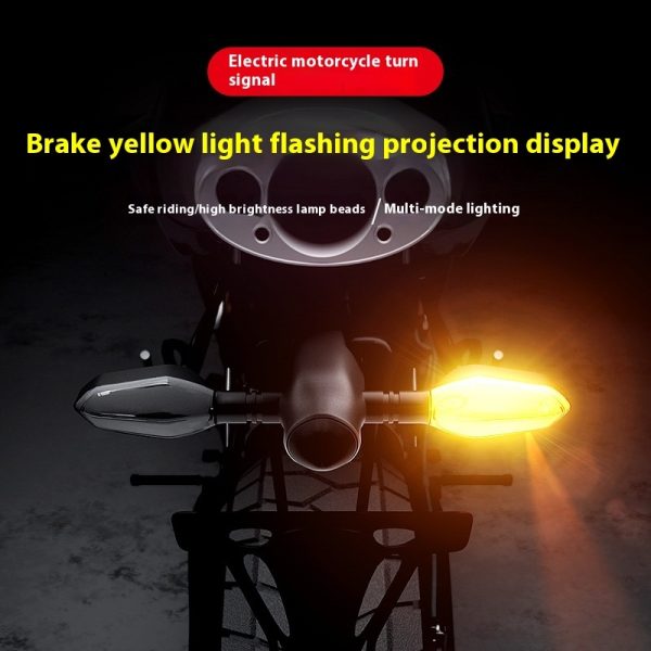 Motorcycle Projection Turn Light LED Turn Highlight Warning Light - Image 3