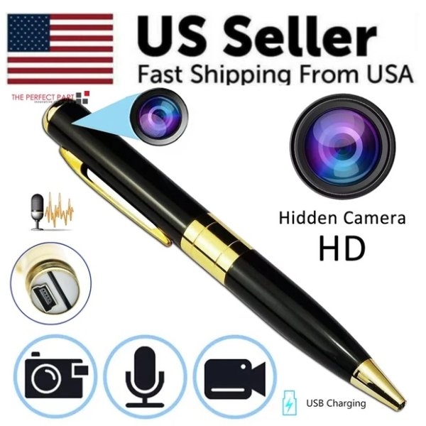 Pen Camera Cam Mini Hidden Pocket Audio Video Recorder DVR Security 1080P HD USA - Image 4