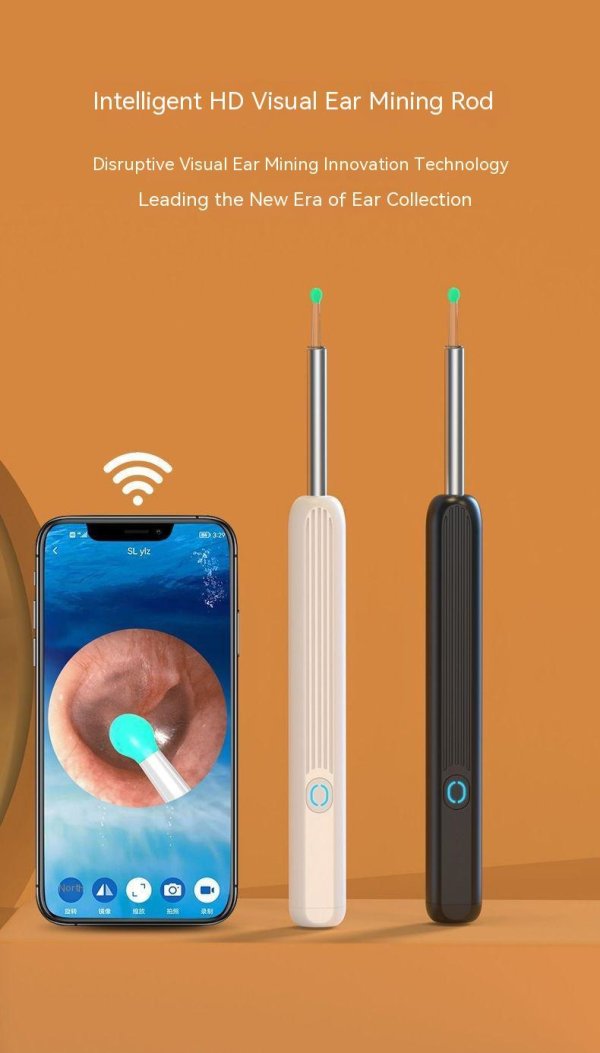Wireless Smart HD Endoscope Luminous Ear Pick Ear Picking Tools - Image 9