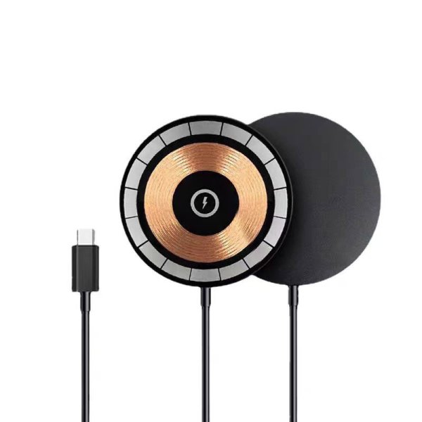 The Qi Wireless Charger 15w Magnetic Wireless Fast Charging Is Suitable For 12, 13, 14, 15 And 16 Mobile Phone Models - Image 2