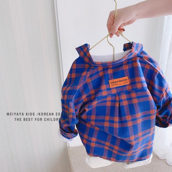 Children's Plaid Shirts In Baby Shirts For Men And Women - Image 5