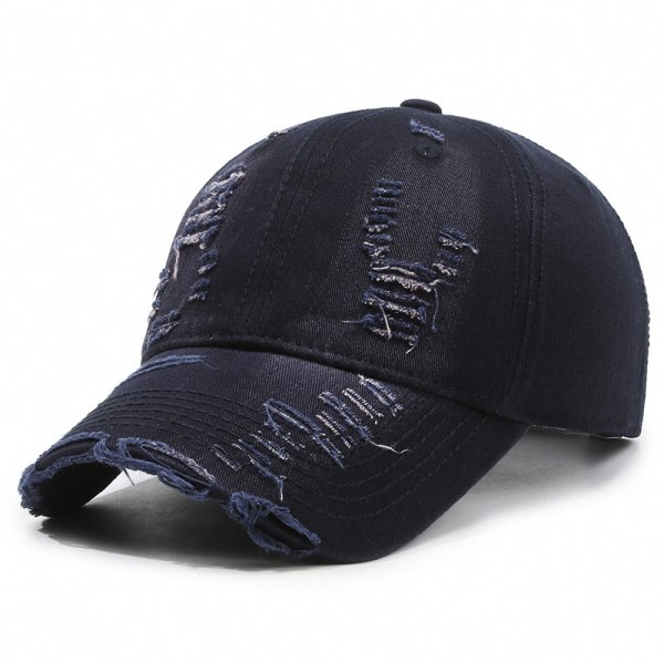 Street Hole Vintage Baseball Cap Men Do The Old Cowboy Washed - Image 7