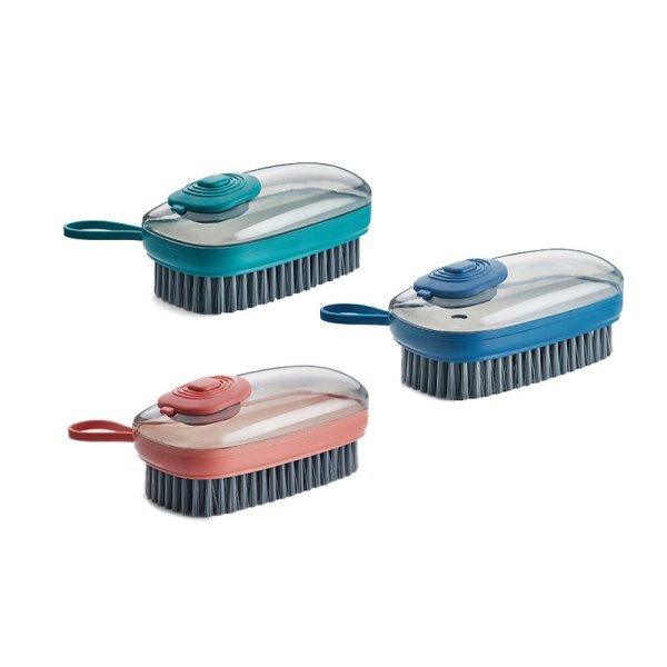 Multifunctional Automatic Liquid Cleaning Brush Soft Shoe Brush Clean Wash Shoe Artifact Laundry Brush Household Brush Clothes - Image 5