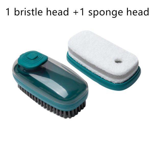 Multifunctional Automatic Liquid Cleaning Brush Soft Shoe Brush Clean Wash Shoe Artifact Laundry Brush Household Brush Clothes - Image 9