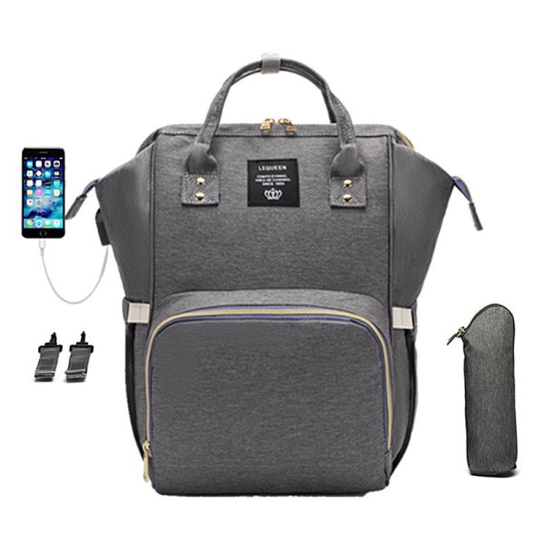 LEQUEEN Multifunctional Large Capacity Mummy Bag - Image 9