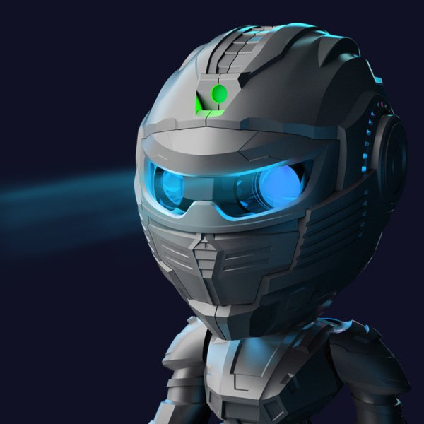 Hot-selling Mecha Samurai Starry Sky Projection Night Light, An Ambient Light That Can Be Customized. It's A Popular Cross-border Product, A Small Night Light For Children's Bedrooms. - Image 7