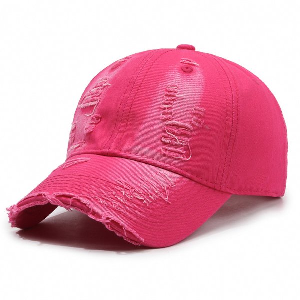 Street Hole Vintage Baseball Cap Men Do The Old Cowboy Washed - Image 10