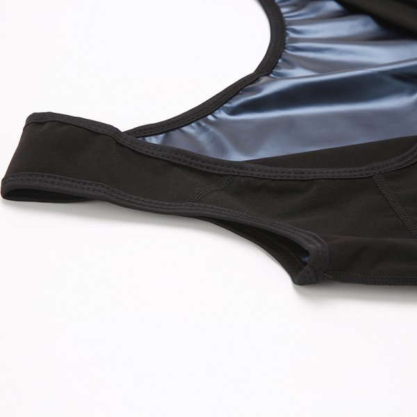 Men Neoprene Sweat Sauna Vest Body Shapers Corset Vest Waist Trainer Slimming Vest Shapewear Waist Shaper Corset - Image 4