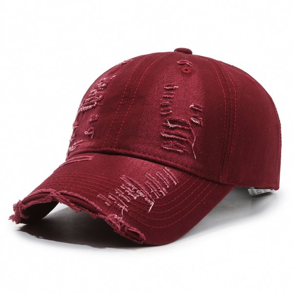 Street Hole Vintage Baseball Cap Men Do The Old Cowboy Washed - Image 9