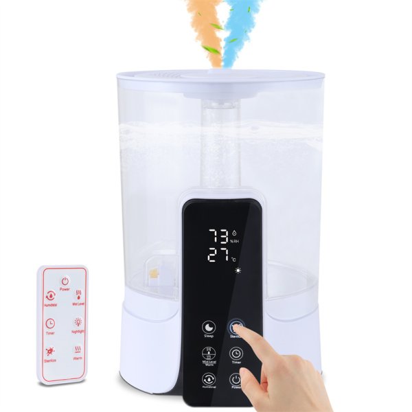 6L Large-capacity Humidifier Intelligent Timed Heating Spray UV Sterilization Intelligent Remote Control - Image 3