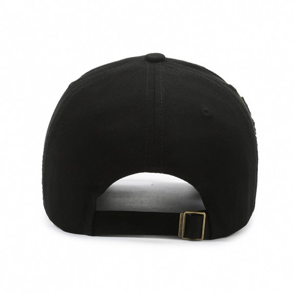 Street Hole Vintage Baseball Cap Men Do The Old Cowboy Washed - Image 2
