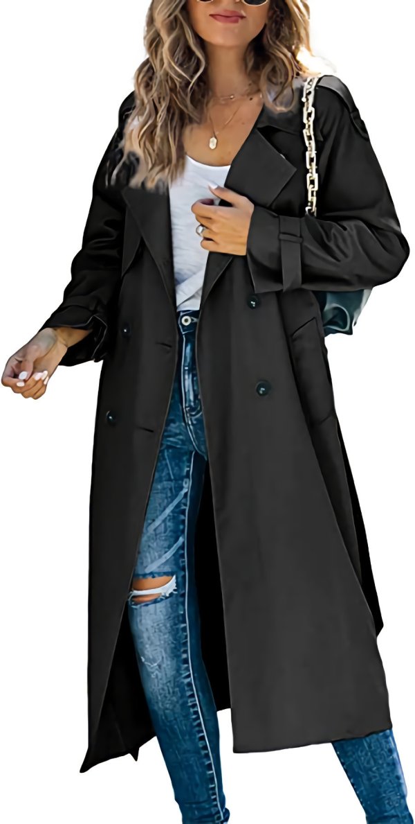Women's Fashion Casual Solid Color Windbreaker Jacket - Image 4